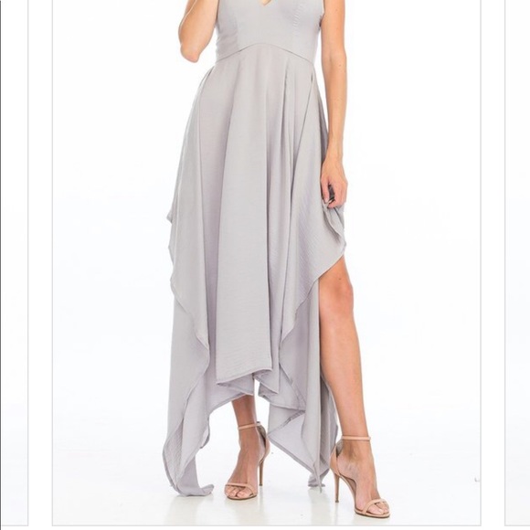 1 LEFT /HIGH HOPES/ 5⭐️ Black Strappy Maxi Dress - Picture 8 of 8